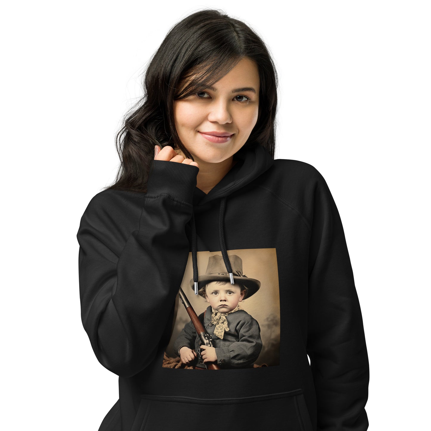 Hoodie Unisex / Organic Cotton / Portrait William 'Billy' Henry III