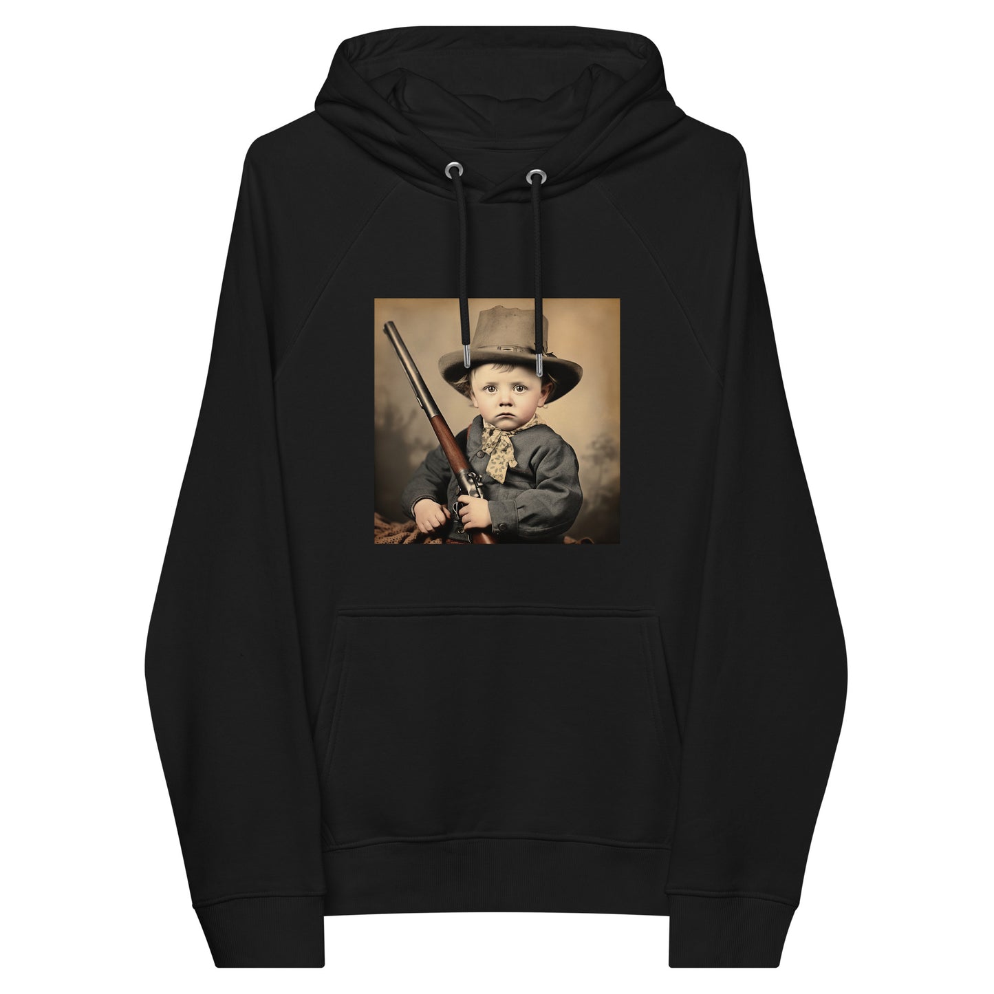 Hoodie Unisex / Organic Cotton / Portrait William 'Billy' Henry III