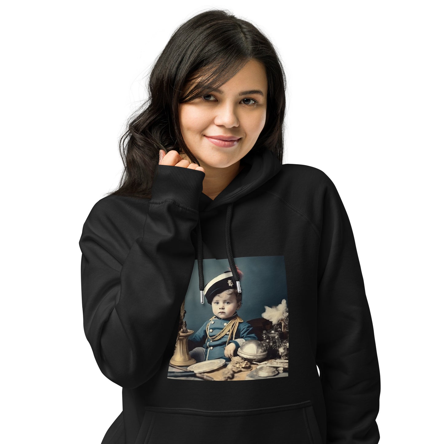 Hoodie Unisex / Organic Cotton / Portrait Napoleon Carlo VIII