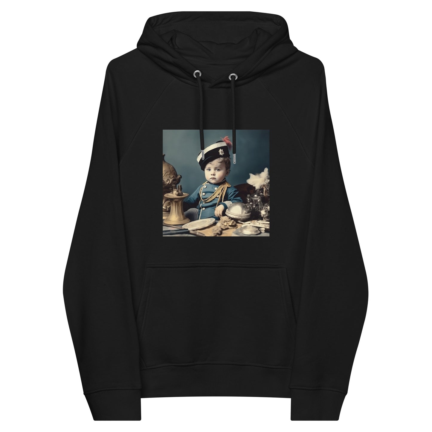 Hoodie Unisex / Organic Cotton / Portrait Napoleon Carlo VIII