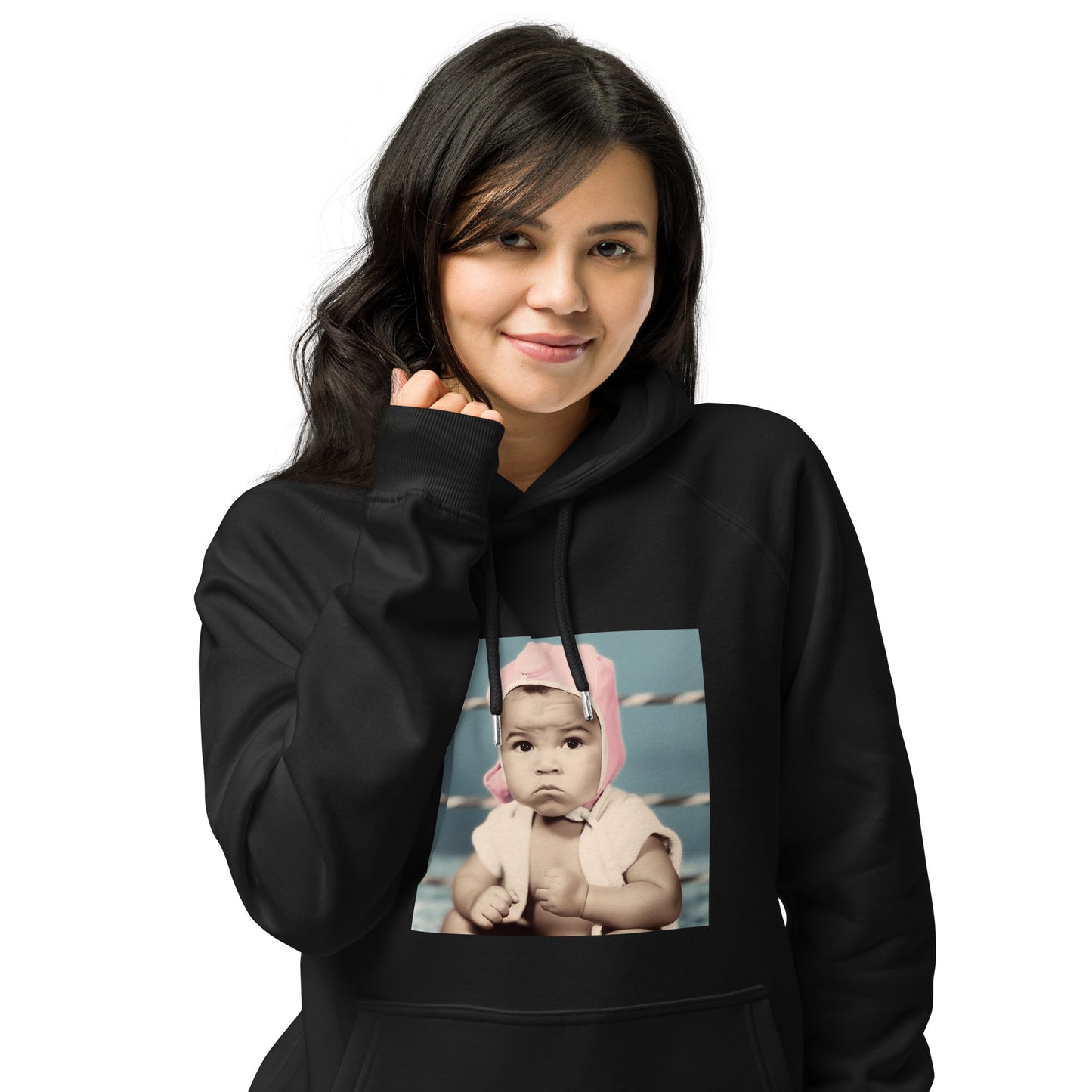 Hoodie Unisex / Organic Cotton / Portrait Cassius 'Muhammad' Marcellus III