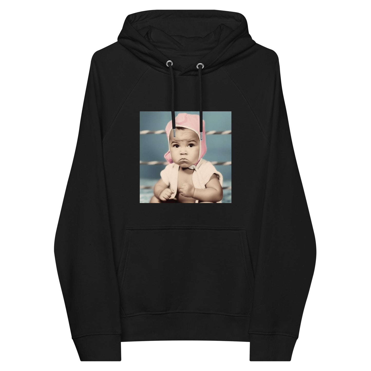 Hoodie Unisex / Organic Cotton / Portrait Cassius 'Muhammad' Marcellus III