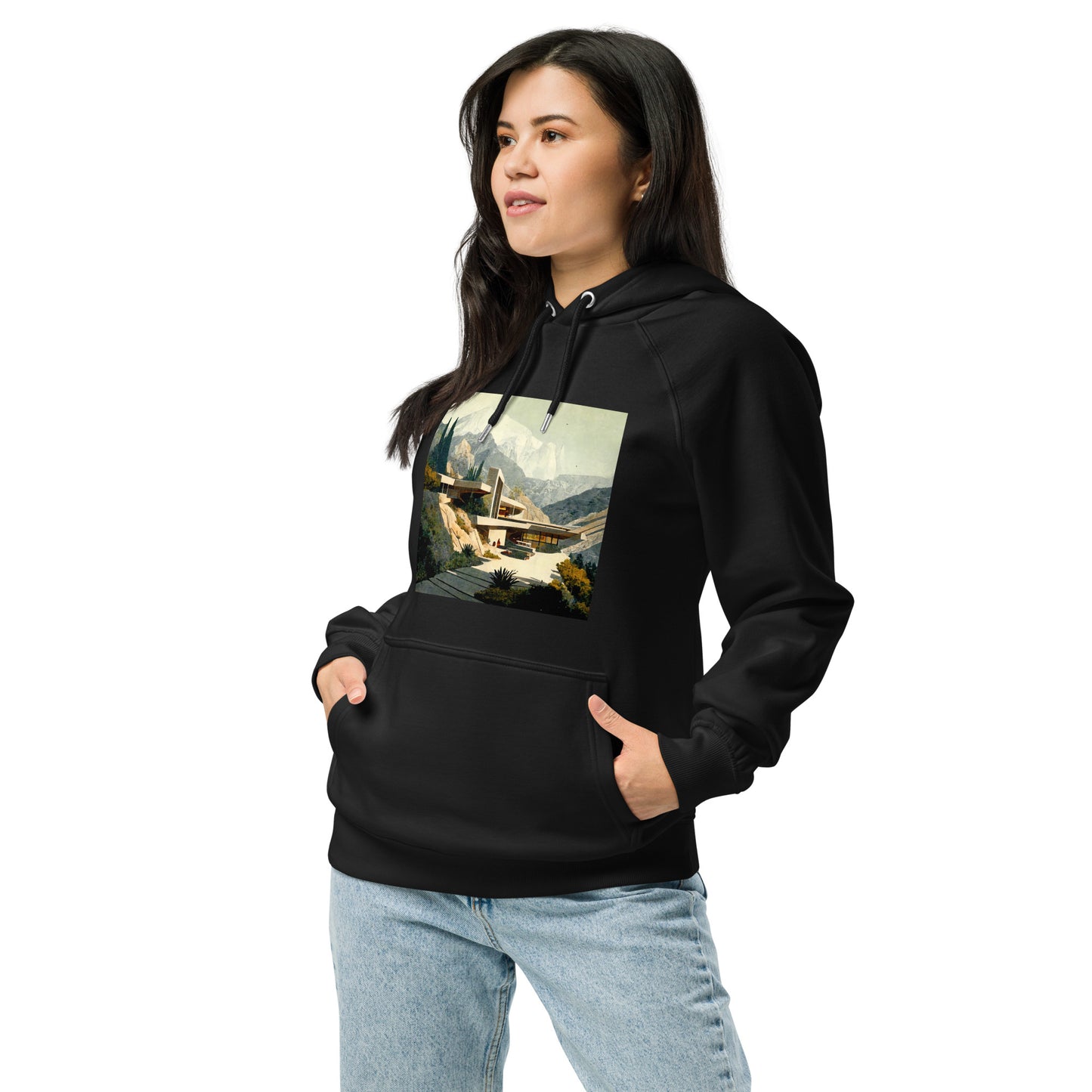 Hoodie Unisex / Organic Cotton / Architecture #1