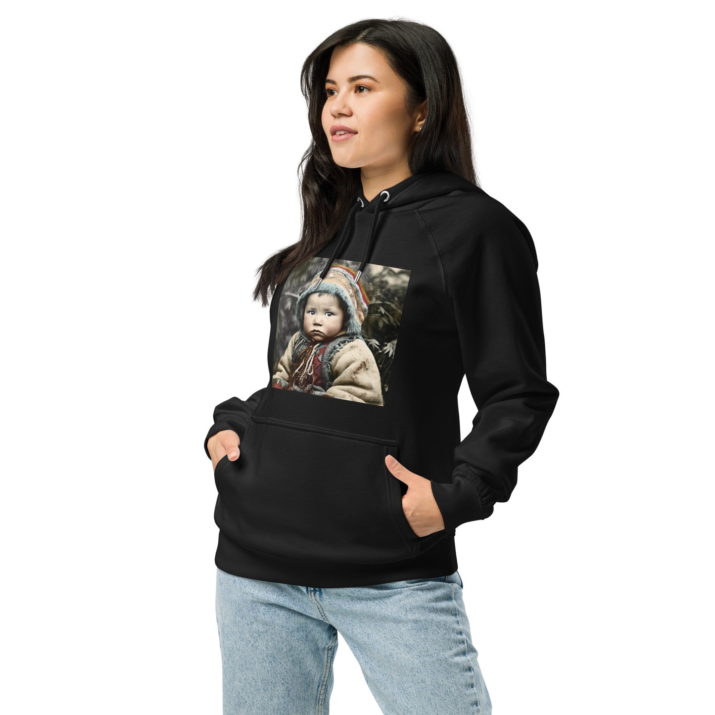 Hoodie Unisex / Organic Cotton / Portrait Koelbjerg Child I