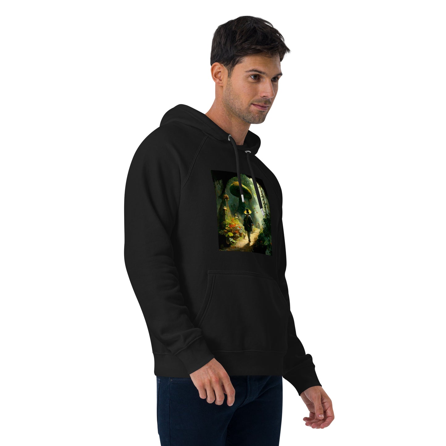 Hoodie Unisex / Organic Cotton / Fairytale Forest #2