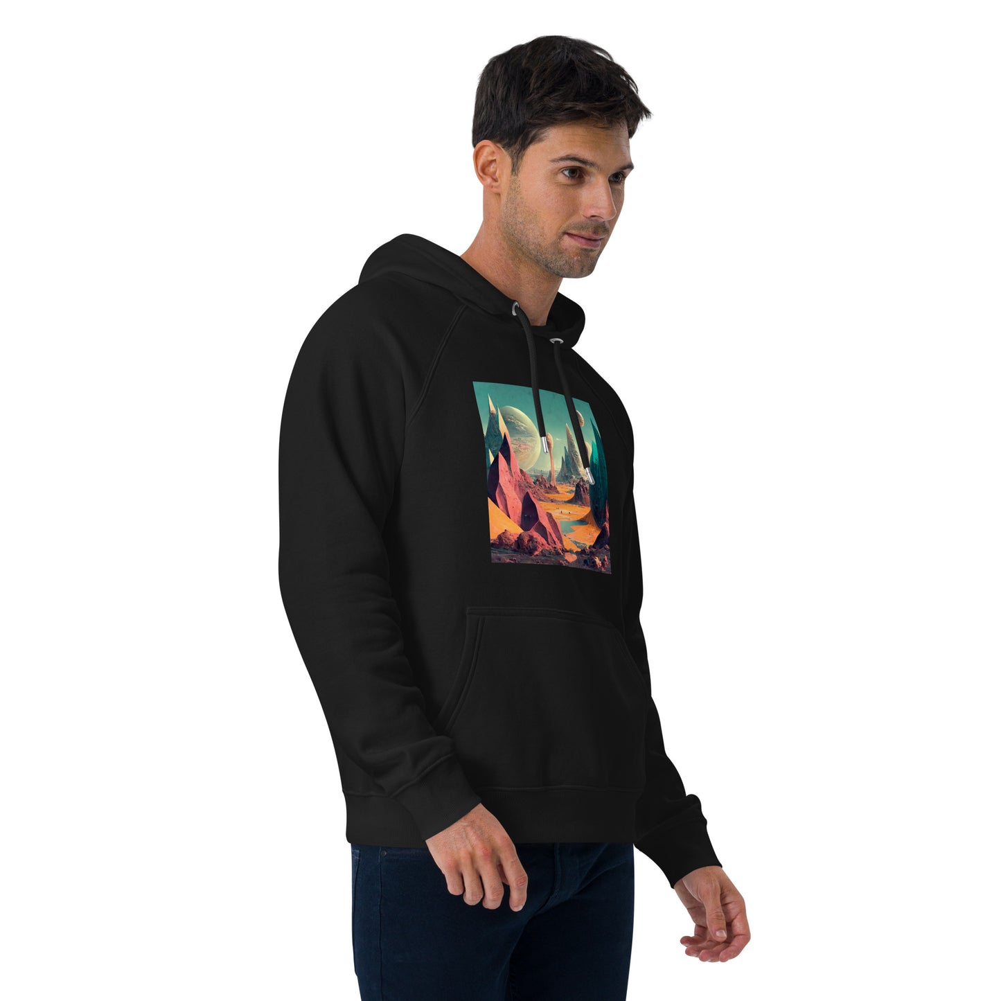 Hoodie Unisex / Organic Cotton / Exoplanet #3