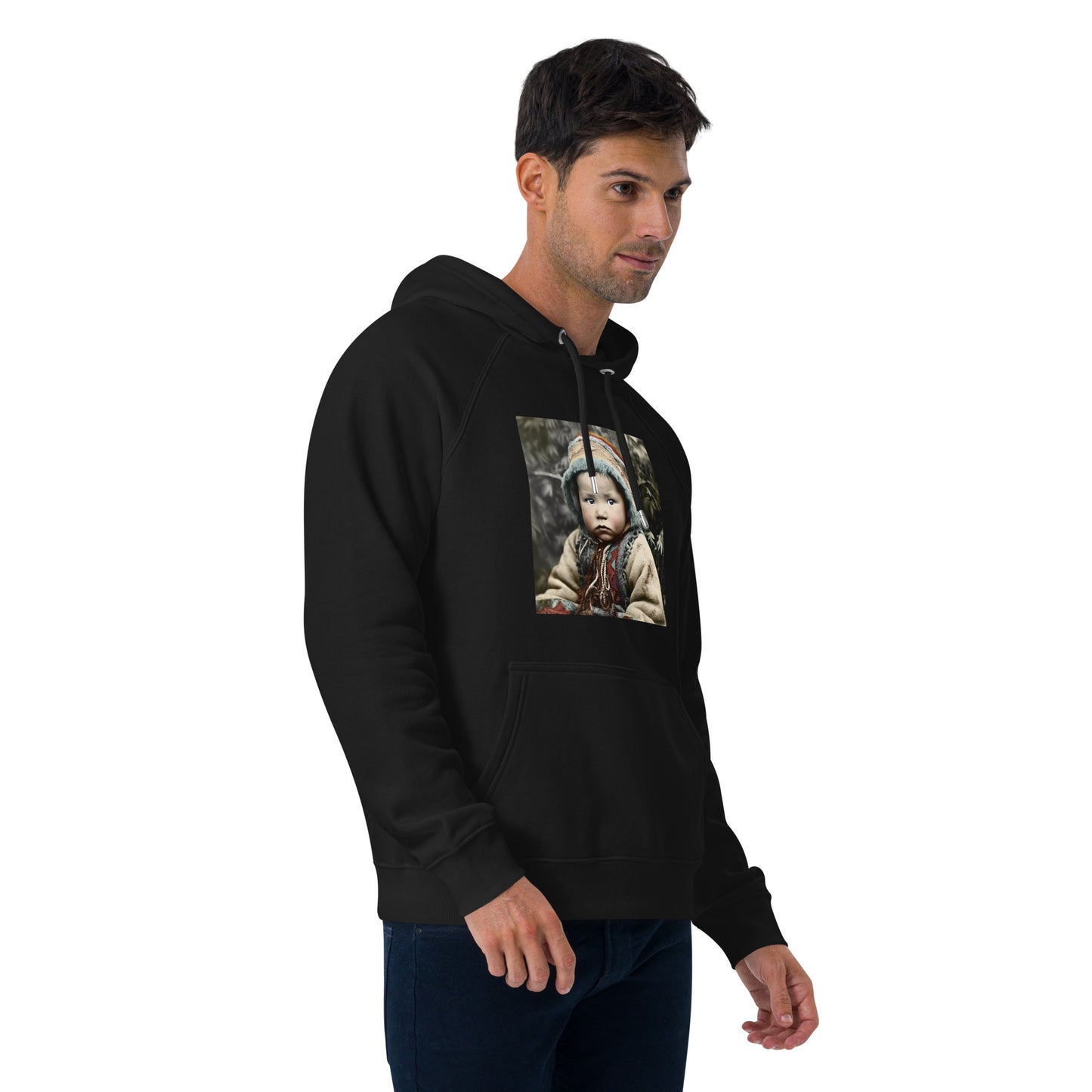 Hoodie Unisex / Organic Cotton / Portrait Koelbjerg Child I