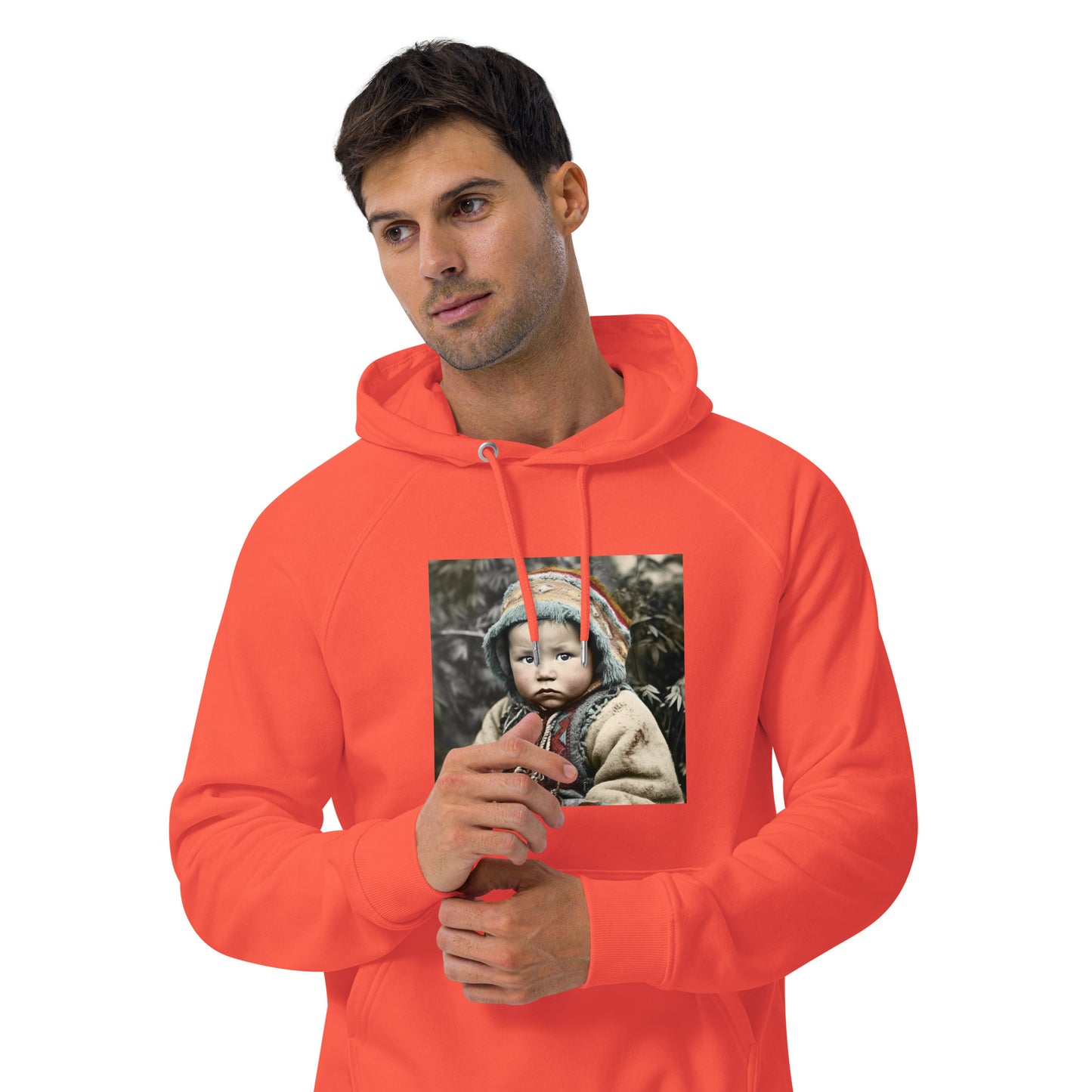 Hoodie Unisex / Organic Cotton / Portrait Koelbjerg Child I