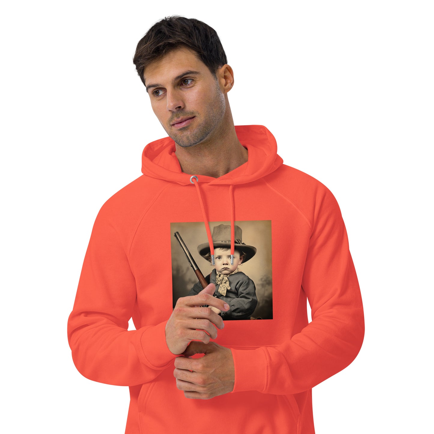 Hoodie Unisex / Organic Cotton / Portrait William 'Billy' Henry III