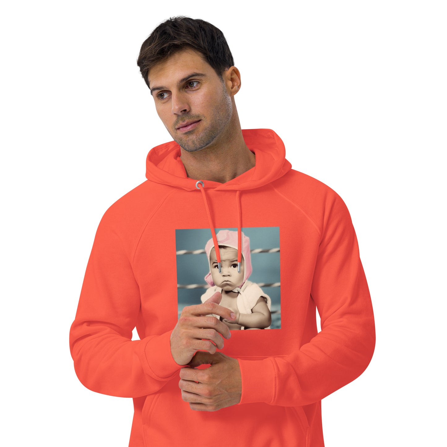 Hoodie Unisex / Organic Cotton / Portrait Cassius 'Muhammad' Marcellus III