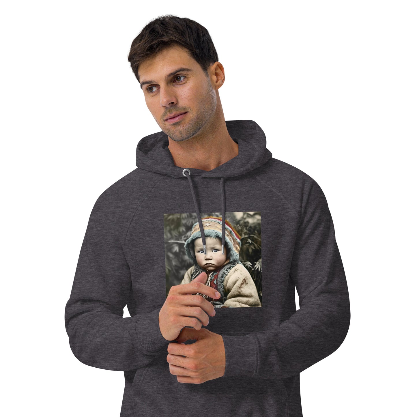 Hoodie Unisex / Organic Cotton / Portrait Koelbjerg Child I