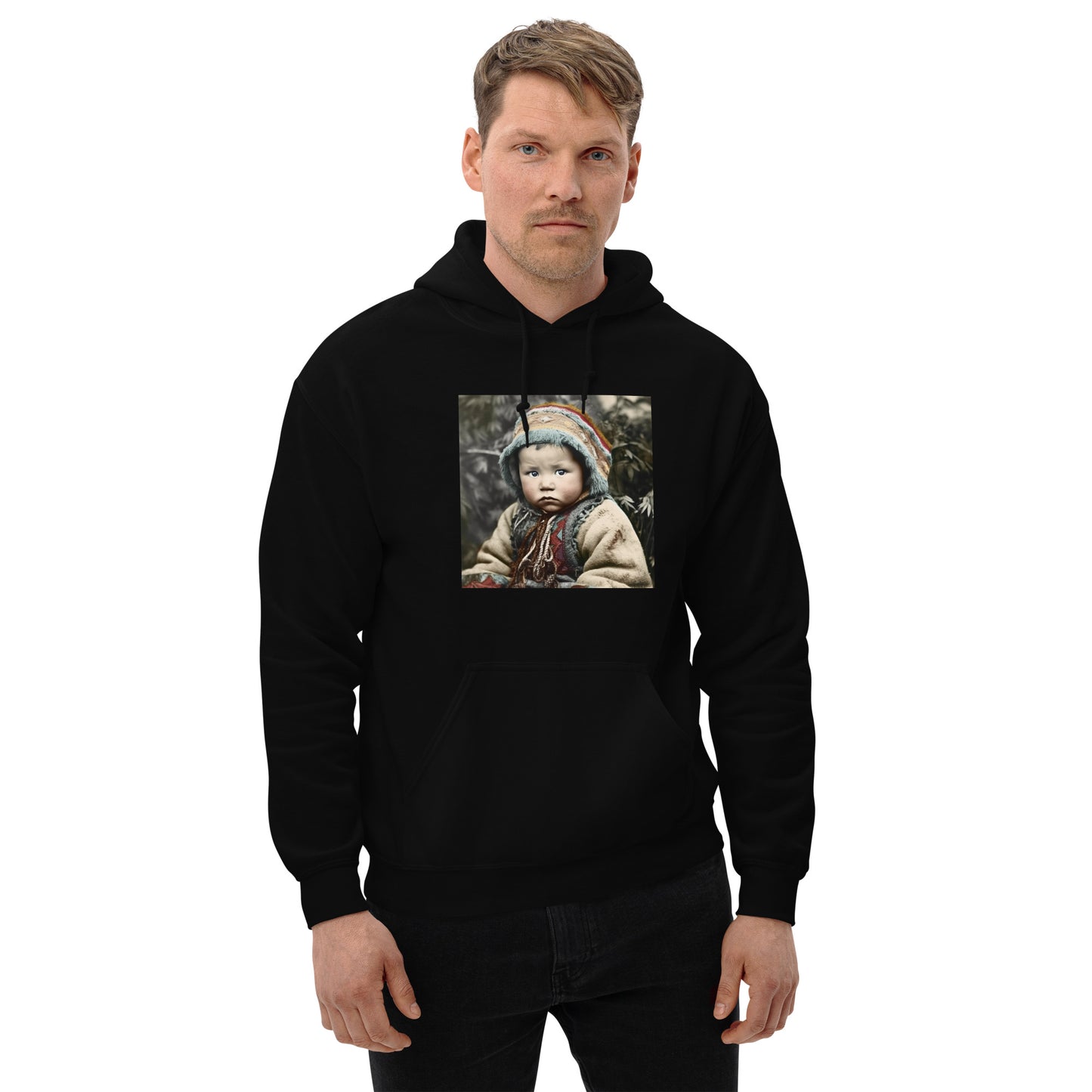 Hoodie Unisex / Air Spun Cotton / Portrait Koelbjerg Child I