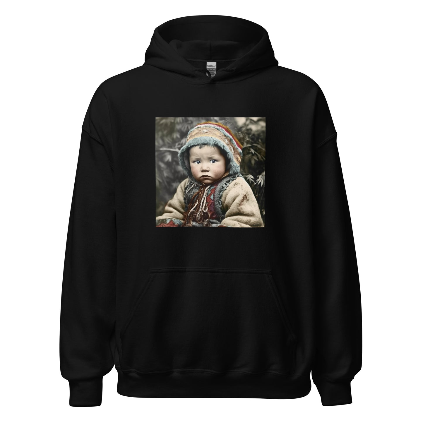 Hoodie Unisex / Air Spun Cotton / Portrait Koelbjerg Child I