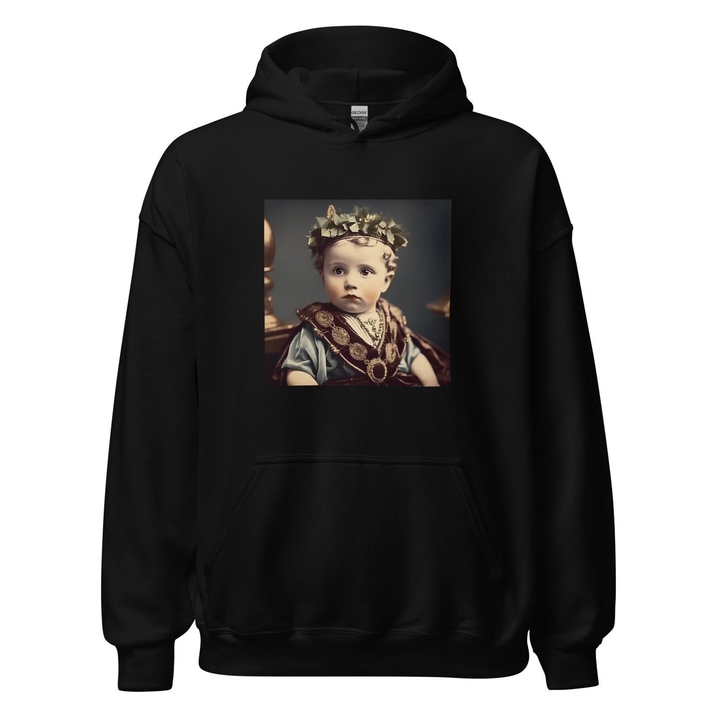 Hoodie Unisex / Air Spun Cotton / Portrait Gaius Julius I