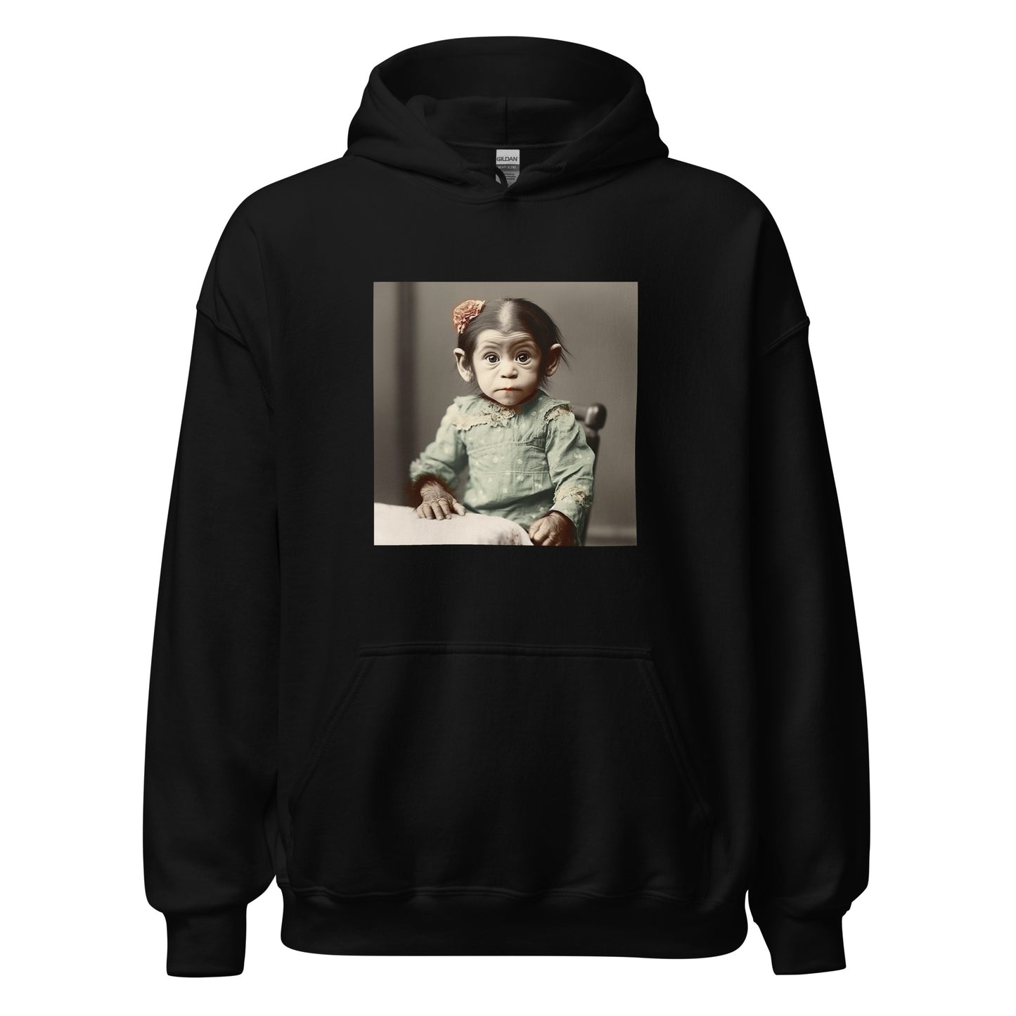 Hoodie Unisex / Air Spun Cotton / Portrait Lucy Dinkinesh I