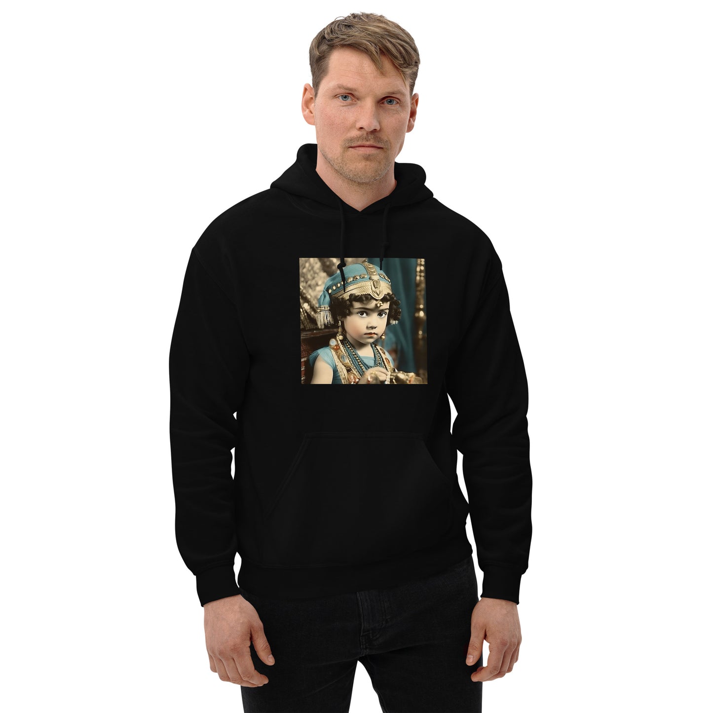 Hoodie Unisex / Air Spun Cotton / Portrait Cleopatra Philopator II