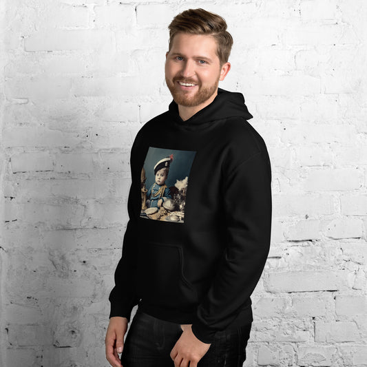 Hoodie Unisex / Air Spun Cotton / Portrait Napoleon Carlo VIII