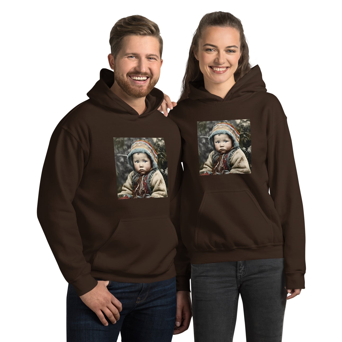 Hoodie Unisex / Air Spun Cotton / Portrait Koelbjerg Child I