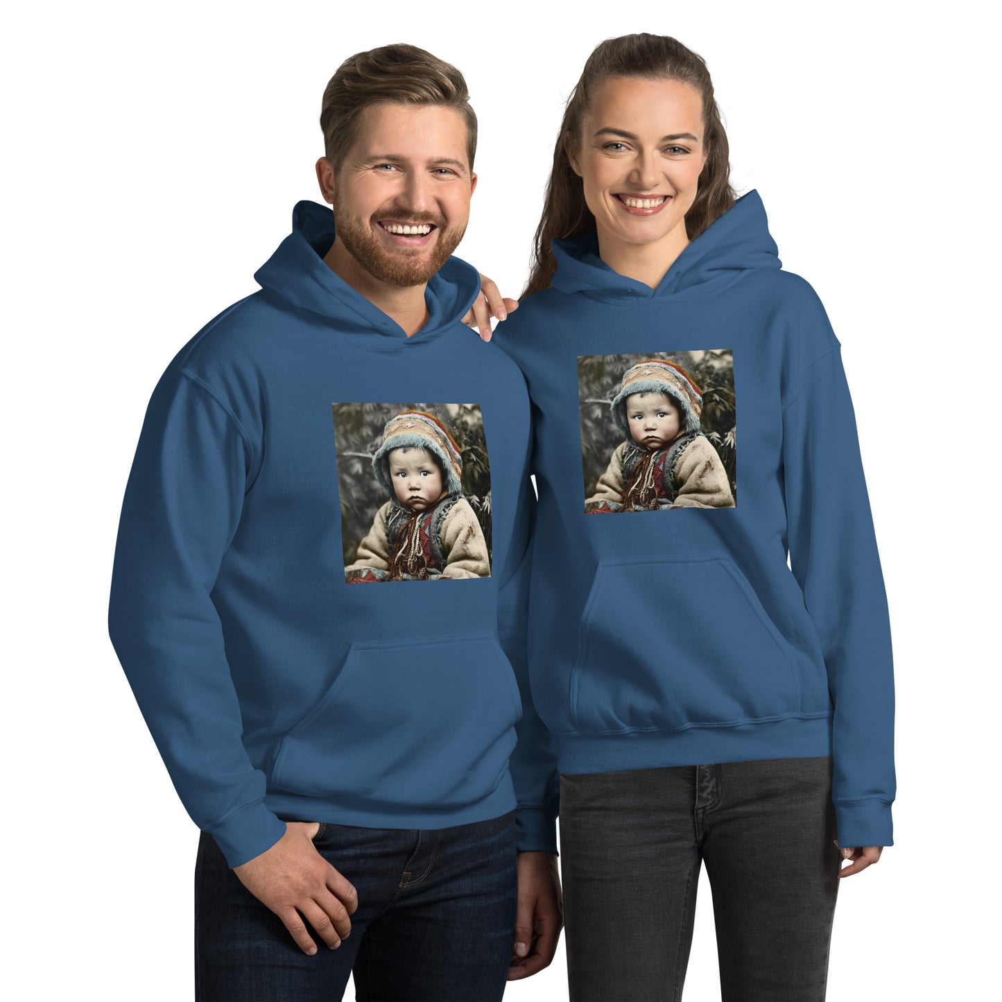 Hoodie Unisex / Air Spun Cotton / Portrait Koelbjerg Child I