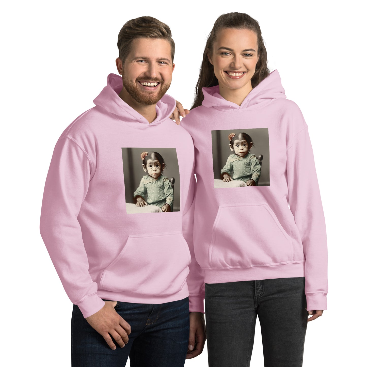 Hoodie Unisex / Air Spun Cotton / Portrait Lucy Dinkinesh I