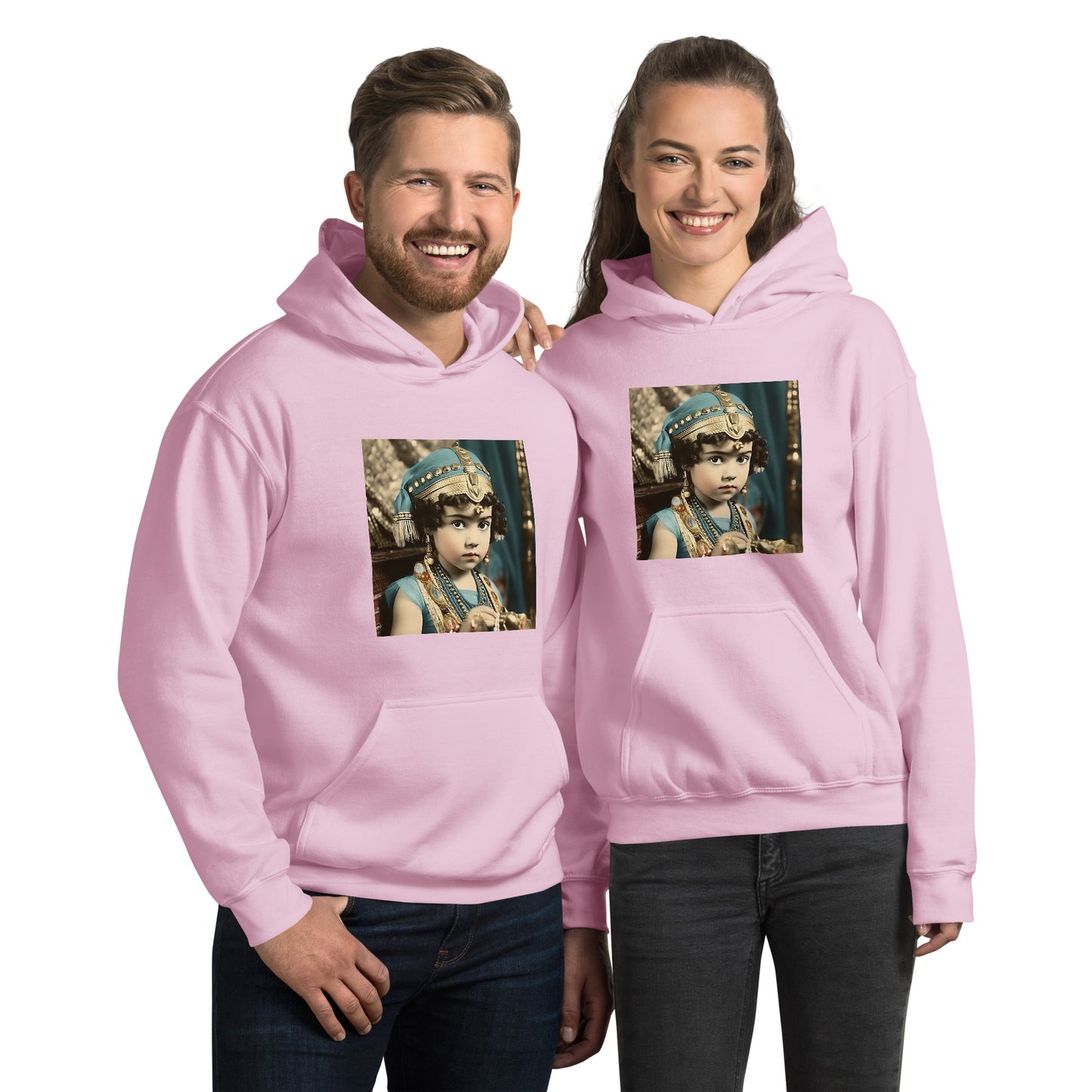 Hoodie Unisex / Air Spun Cotton / Portrait Cleopatra Philopator II