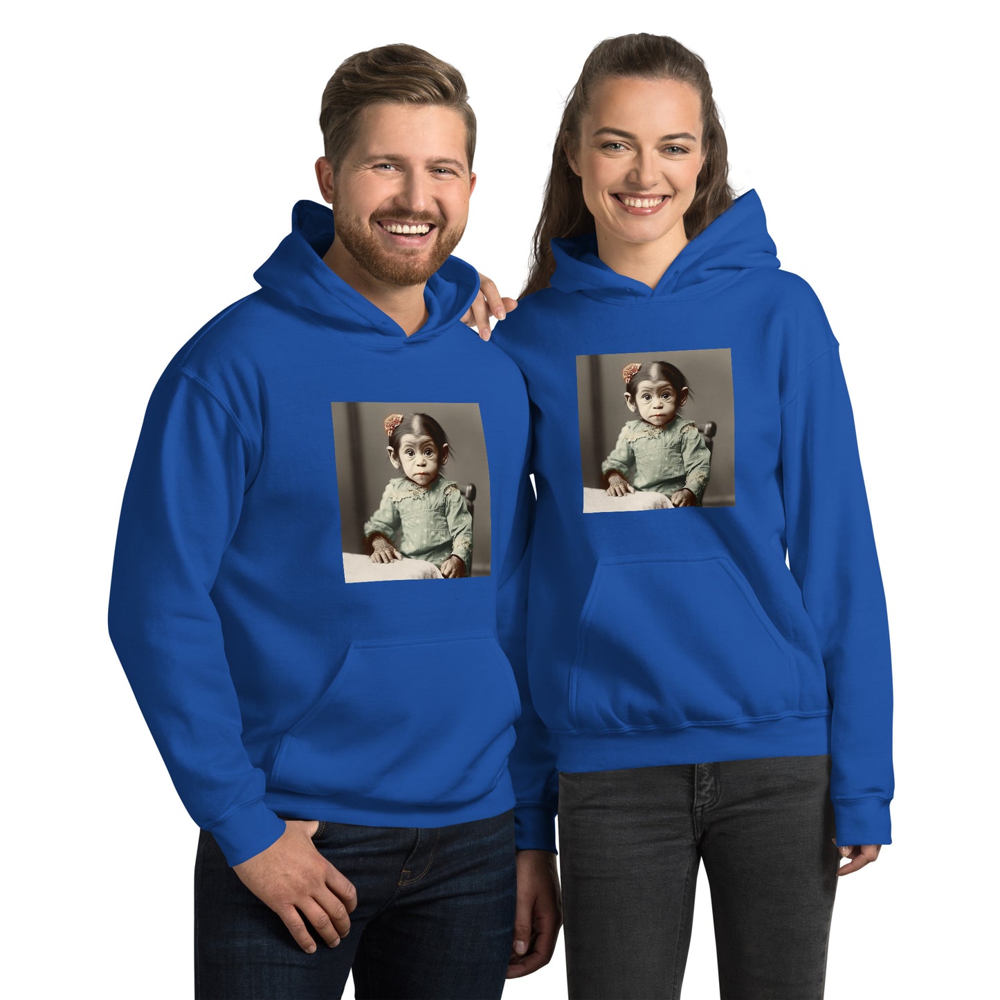 Hoodie Unisex / Air Spun Cotton / Portrait Lucy Dinkinesh I