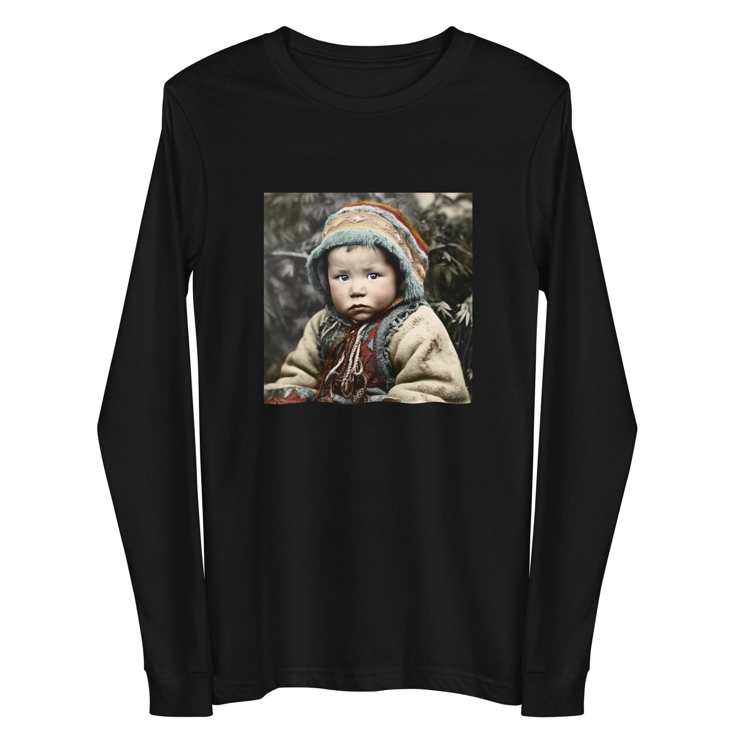 Long Sleeve Unisex / Airlume Cotton / Portrait Koelbjerg Child I