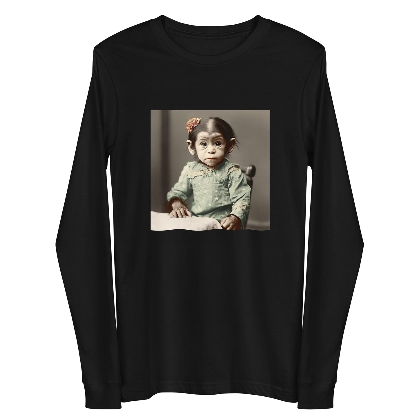 Long Sleeve Unisex / Airlume Cotton / Portrait Lucy Dinkinesh I