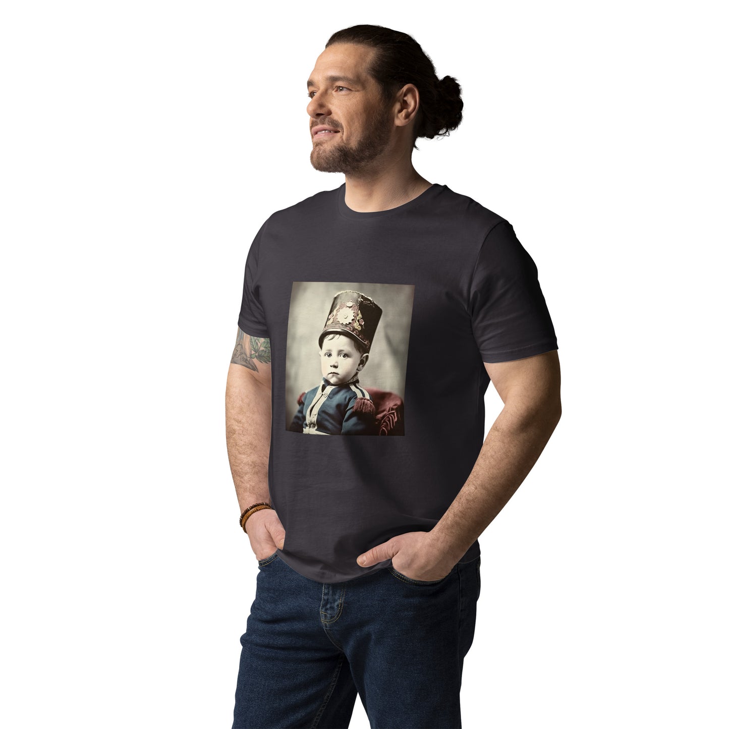 T-Shirt Unisex / Organic Cotton / Portrait Napoleon Carlo III