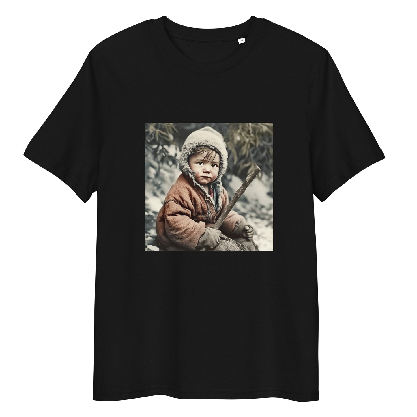 T-Shirt Unisex / Organic Cotton / Portrait Ötzi Tisenjoch I