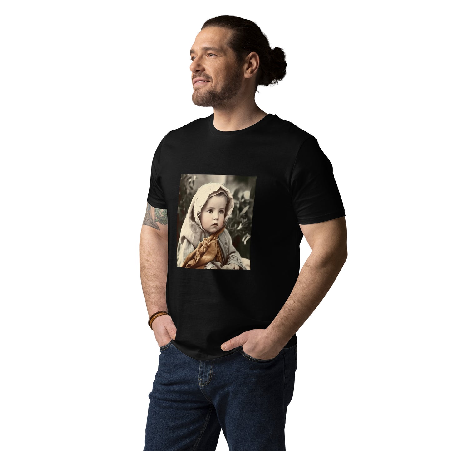 T-Shirt Unisex / Organic Cotton / Portrait Jesus Nazareth I