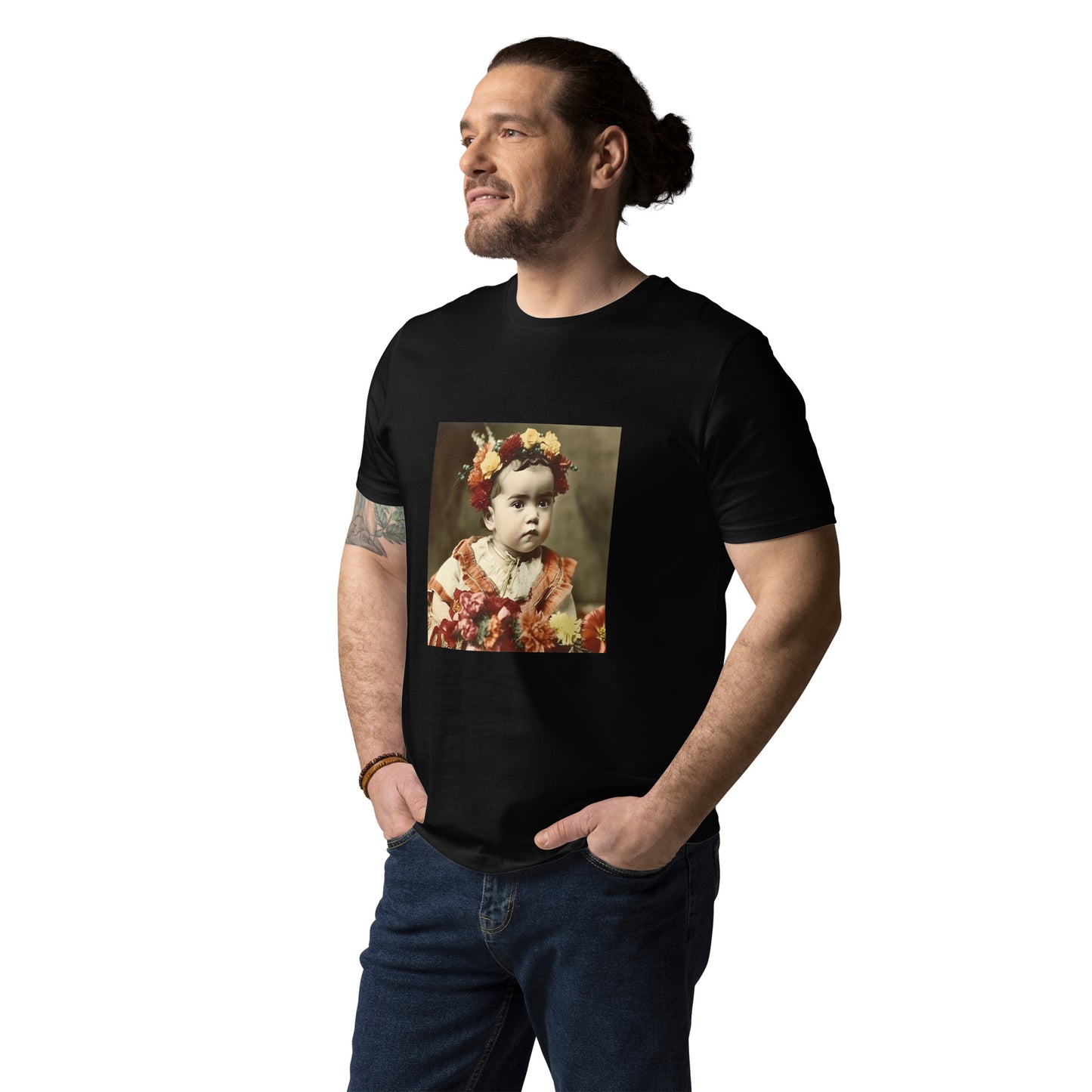 T-Shirt Unisex / Organic Cotton / Portrait Magdalena Frida I