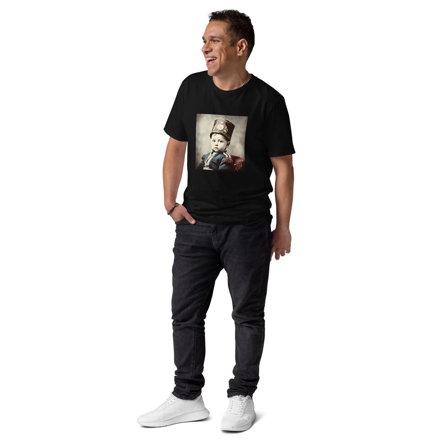 T-Shirt Unisex / Organic Cotton / Portrait Napoleon Carlo III