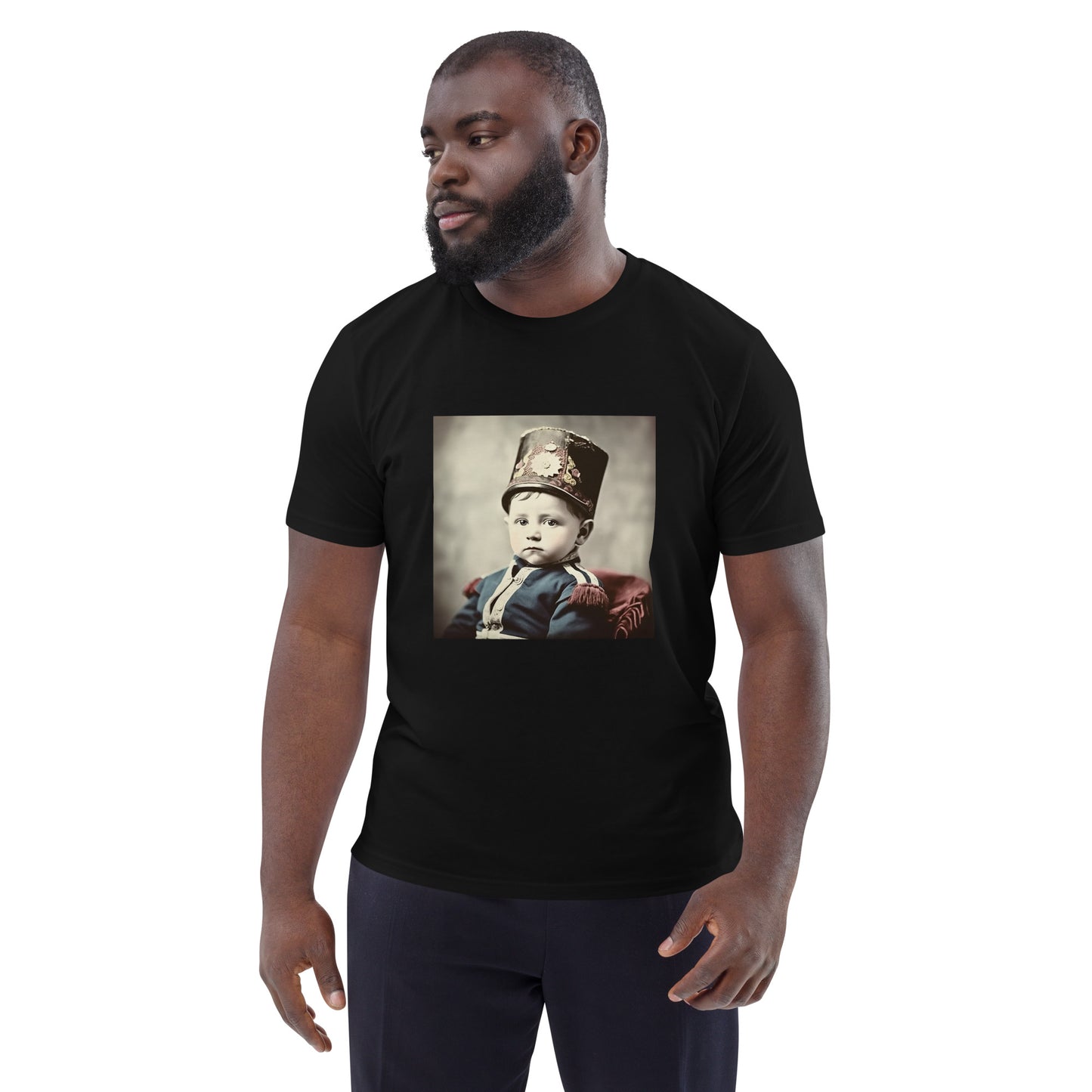 T-Shirt Unisex / Organic Cotton / Portrait Napoleon Carlo III