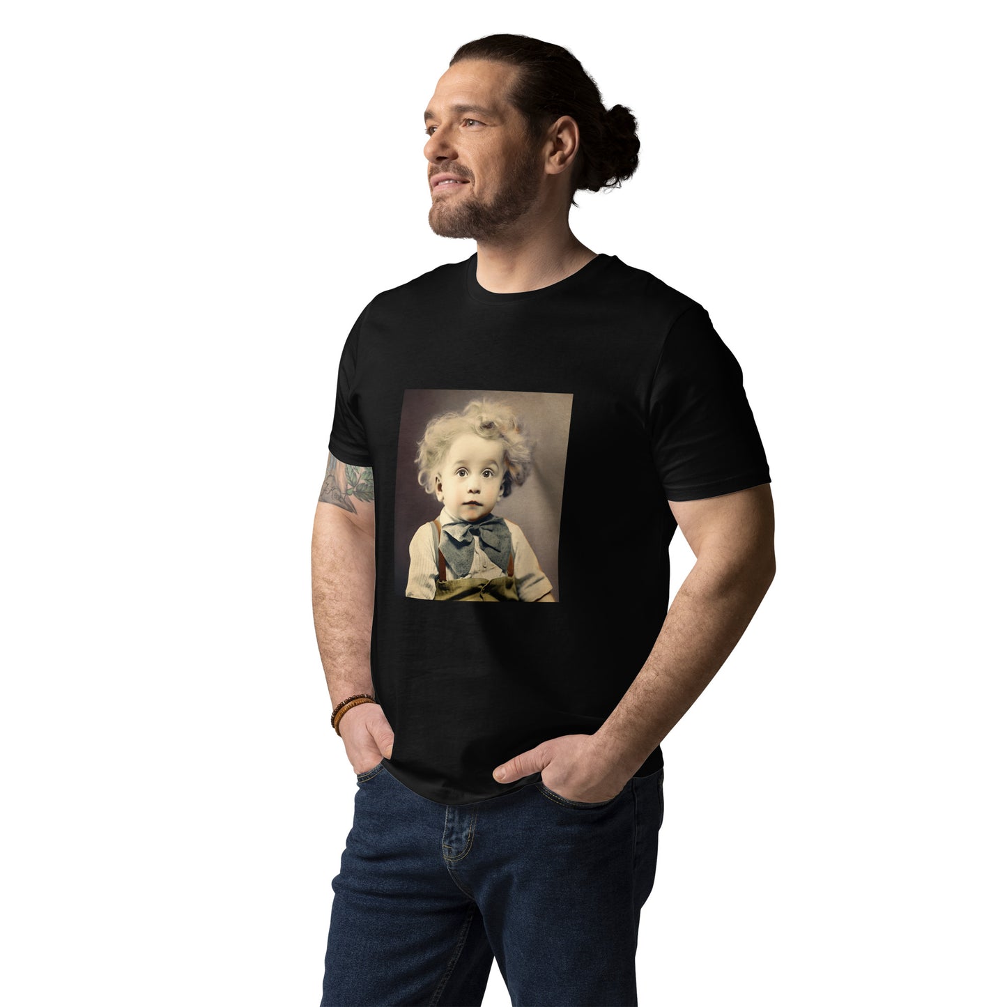 T-Shirt Unisex / Organic Cotton / Portrait Albert Hermann II