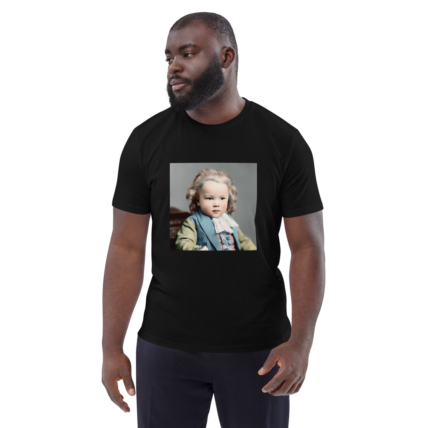 T-Shirt Unisex / Organic Cotton / Portrait Johann Sebastian V