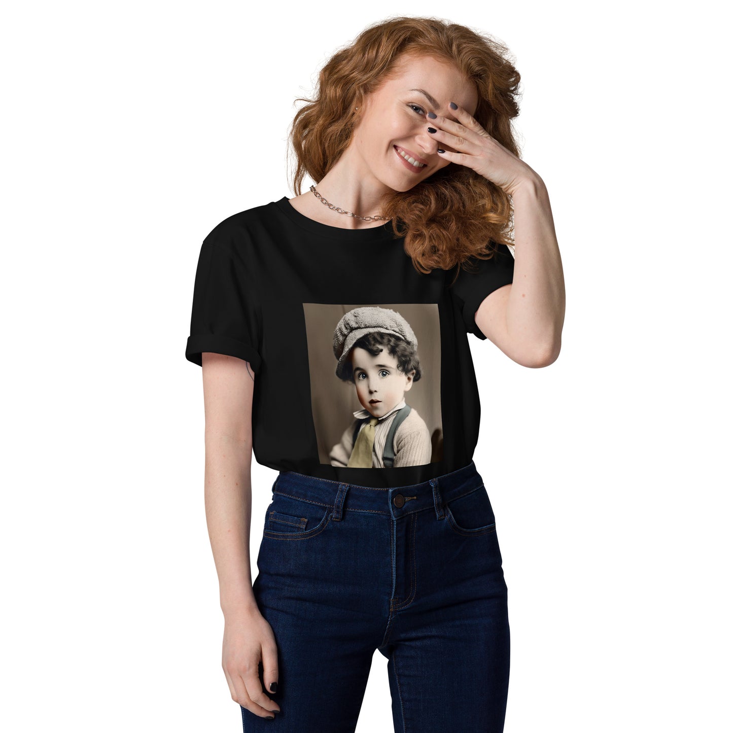 T-Shirt Unisex / Organic Cotton / Portrait Charles 'Charlie' Spencer III