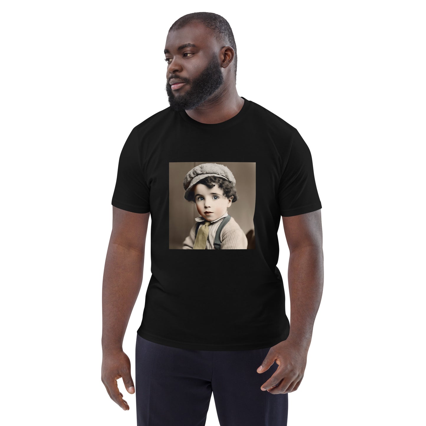 T-Shirt Unisex / Organic Cotton / Portrait Charles 'Charlie' Spencer III