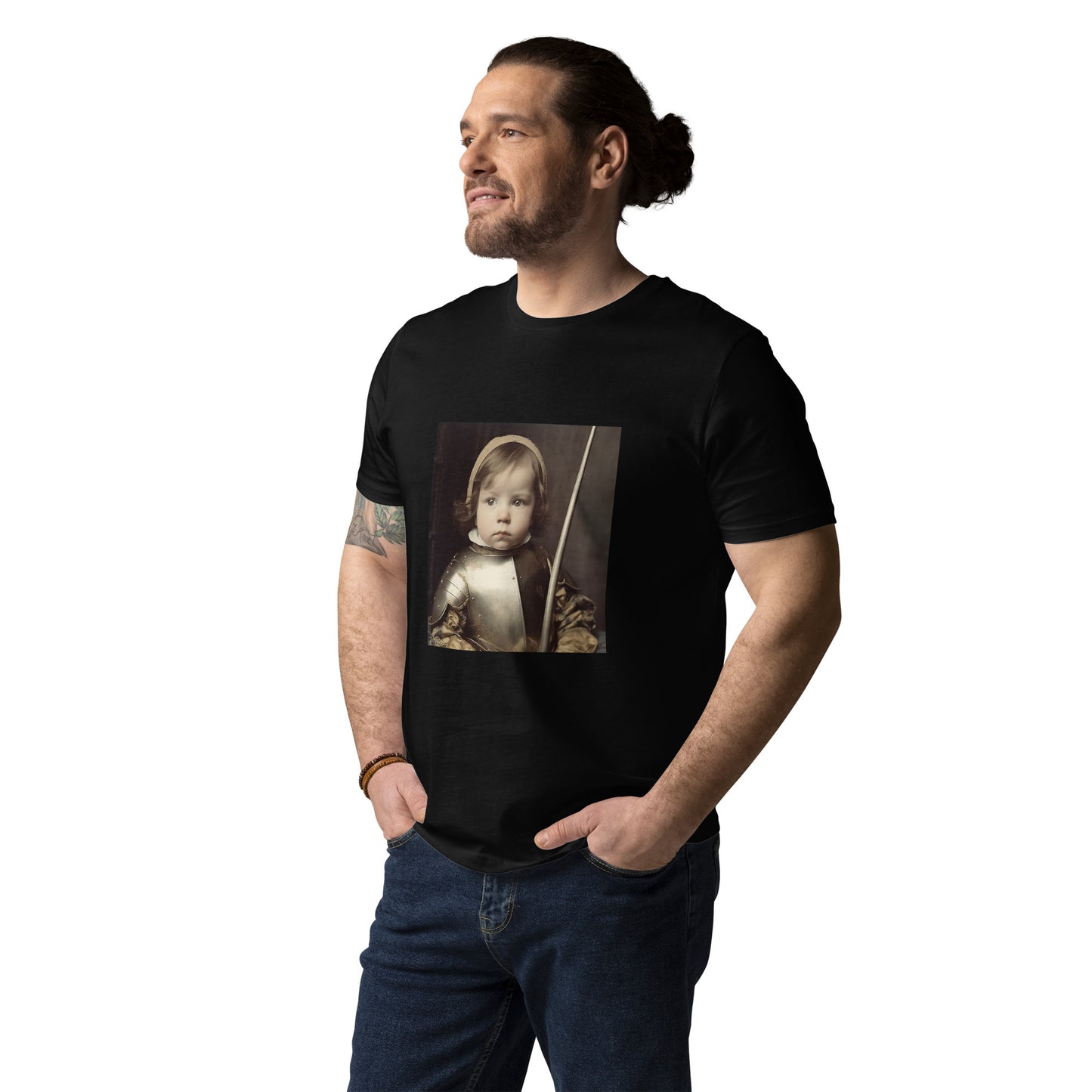 T-Shirt Unisex / Organic Cotton / Portrait Jeanne 'Joan' Arc II