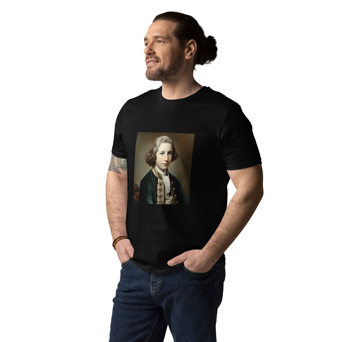 T-Shirt Unisex / Organic Cotton / Portrait George Augustine I