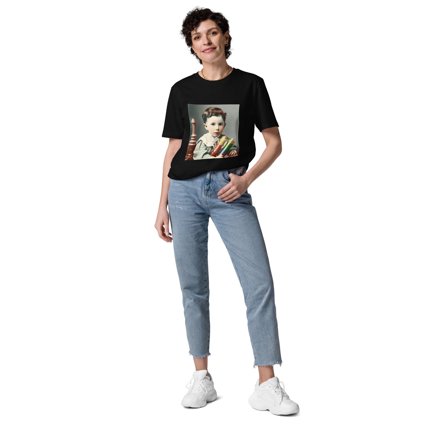 T-Shirt Unisex / Organic Cotton / Portrait Nikola Milutin I