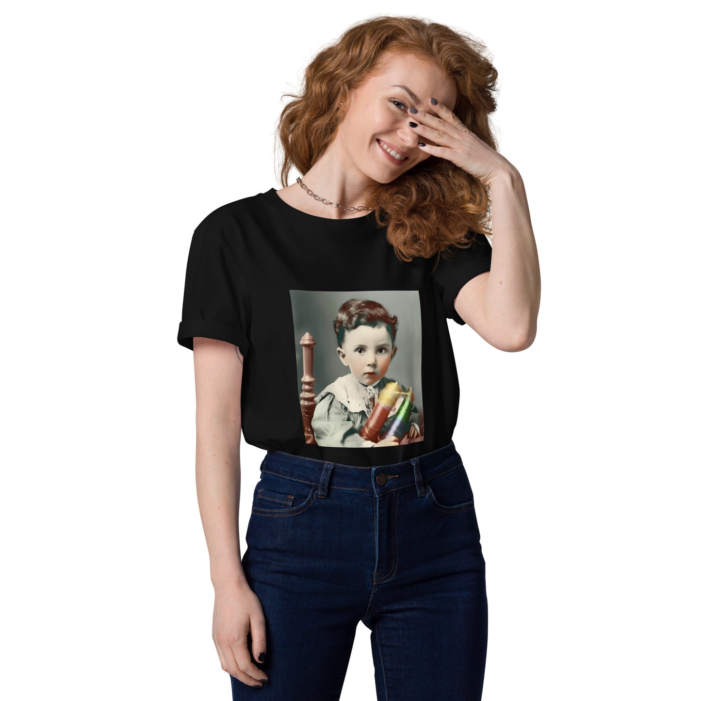 T-Shirt Unisex / Organic Cotton / Portrait Nikola Milutin I