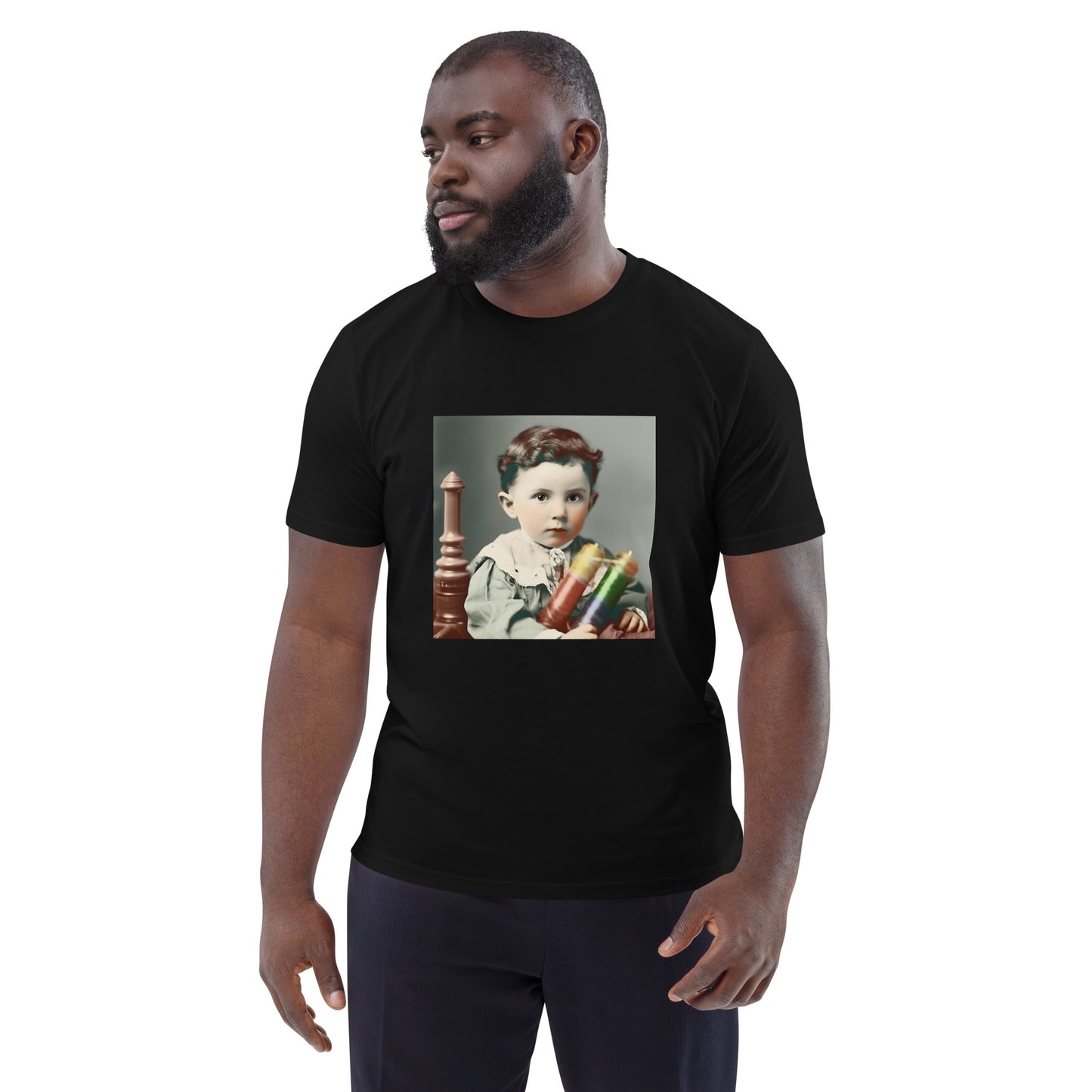 T-Shirt Unisex / Organic Cotton / Portrait Nikola Milutin I