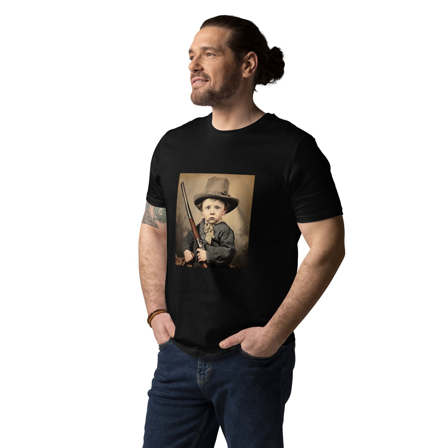 T-Shirt Unisex / Organic Cotton / Portrait William 'Billy' Henry III