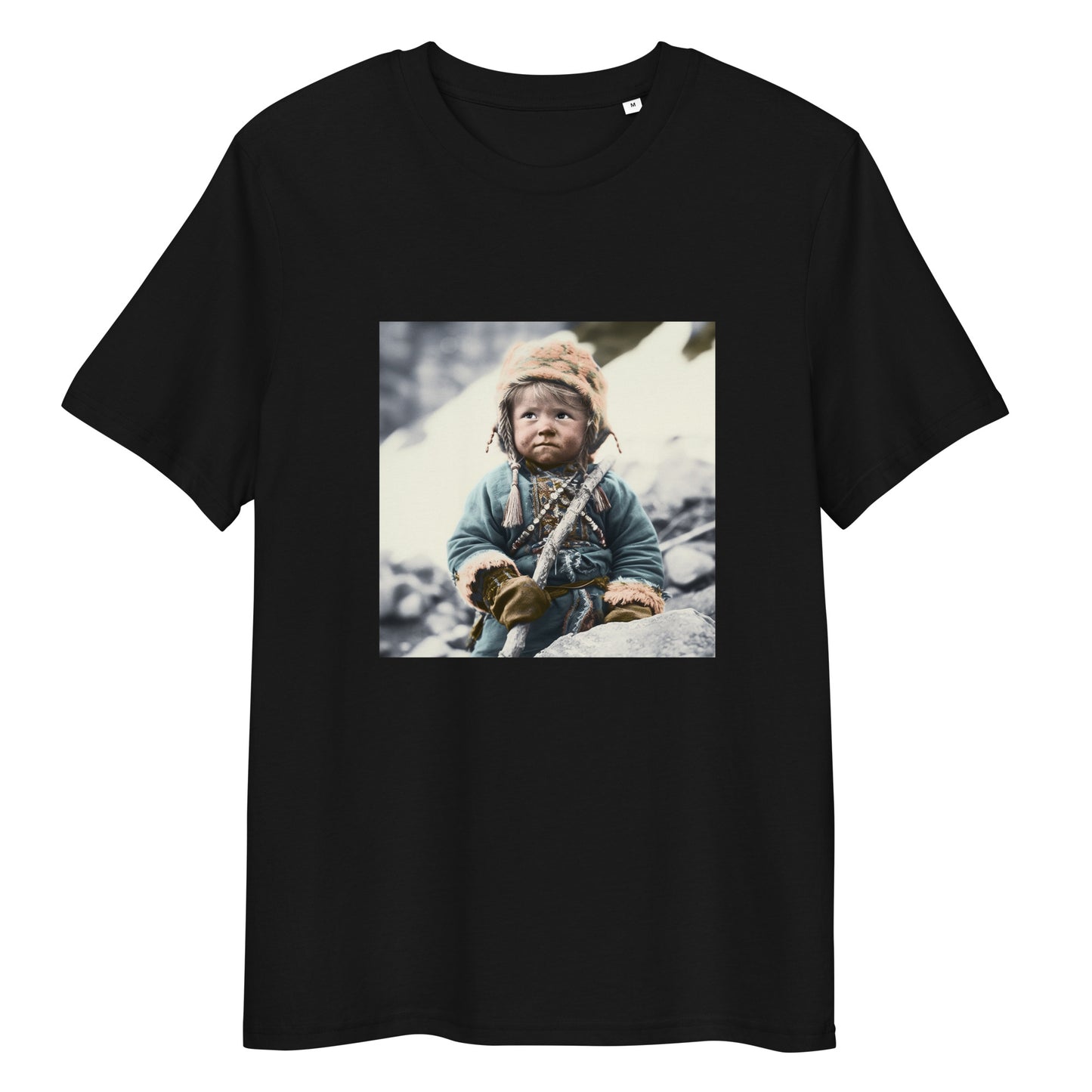 T-Shirt Unisex / Organic Cotton / Portrait Ötzi Tisenjoch II