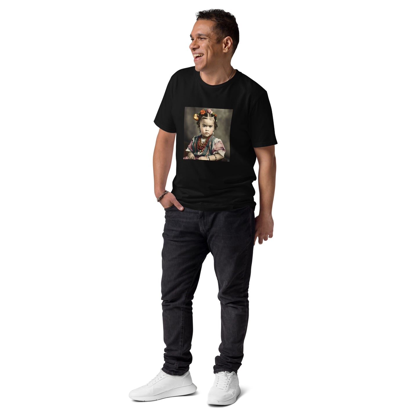 T-Shirt Unisex / Organic Cotton / Portrait Magdalena Frida VIII