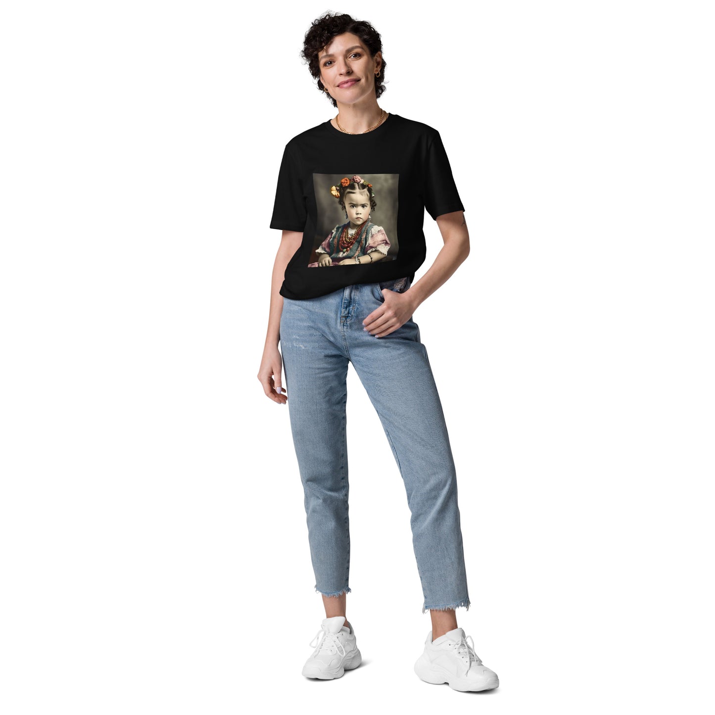 T-Shirt Unisex / Organic Cotton / Portrait Magdalena Frida VIII