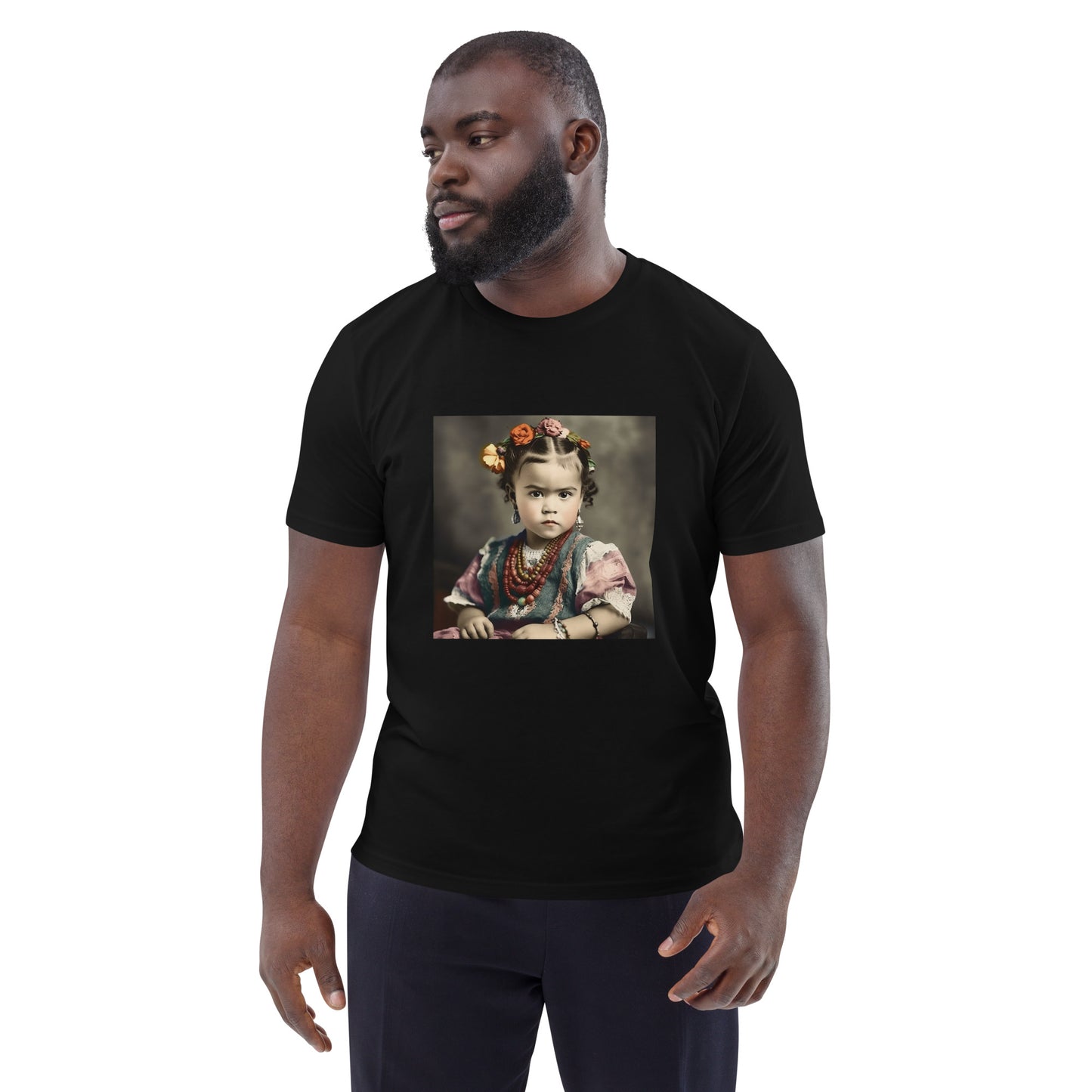 T-Shirt Unisex / Organic Cotton / Portrait Magdalena Frida VIII