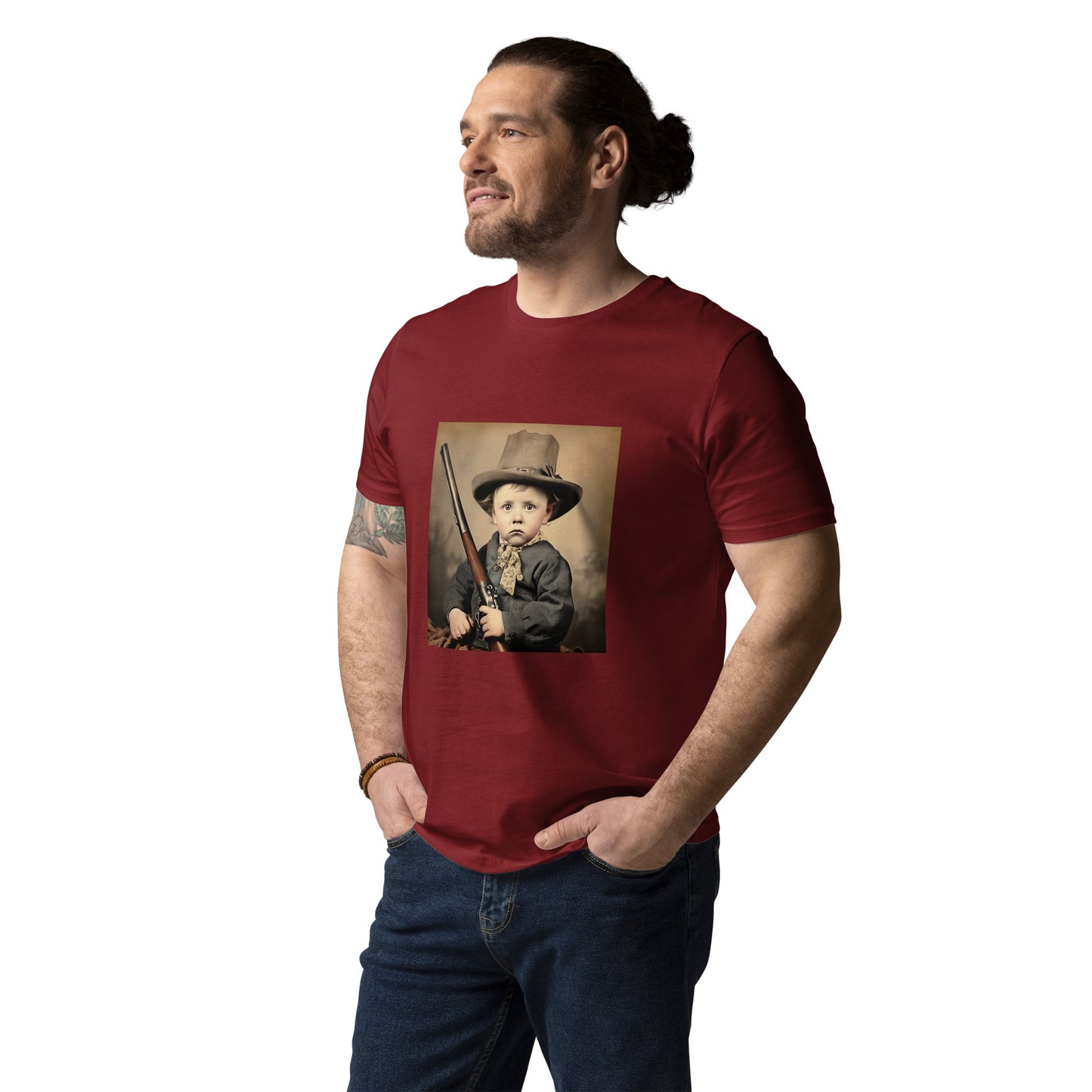 T-Shirt Unisex / Organic Cotton / Portrait William 'Billy' Henry III