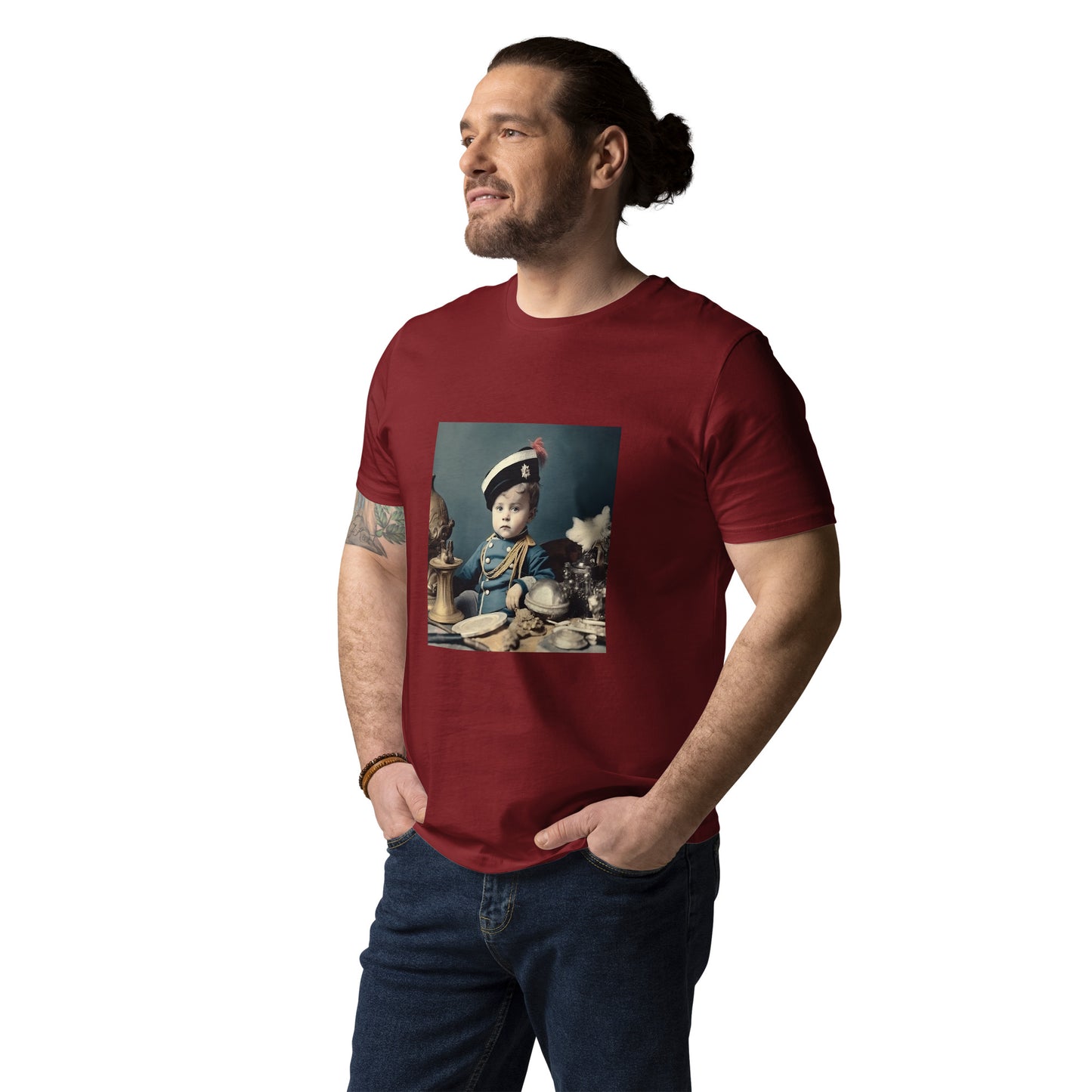 T-Shirt Unisex / Organic Cotton / Portrait Napoleon Carlo VIII